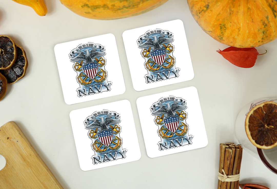 The Sea is Ours Coaster Set