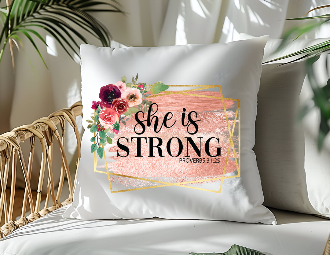 She is strong