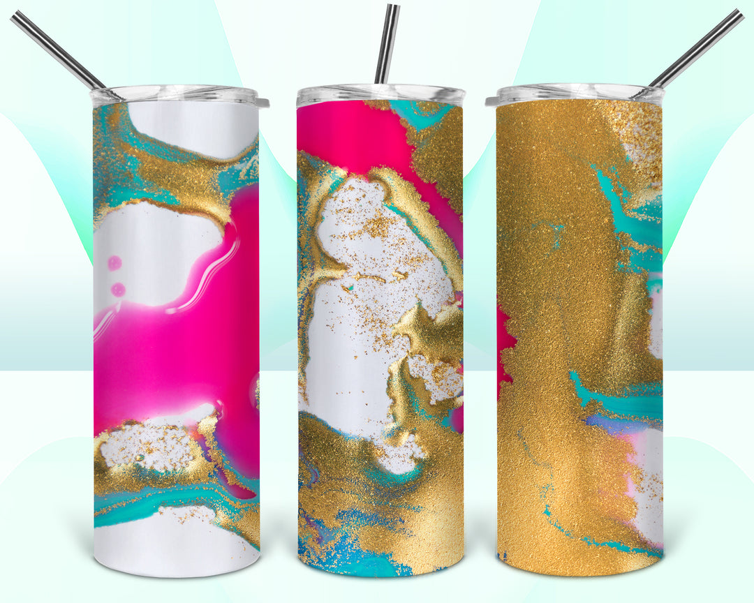 Gold & Pink Marble - Craft Chic Shop