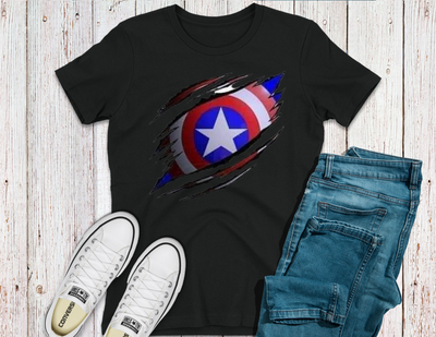 Captain America Scratch