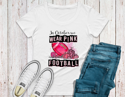 Wear pink and watch football