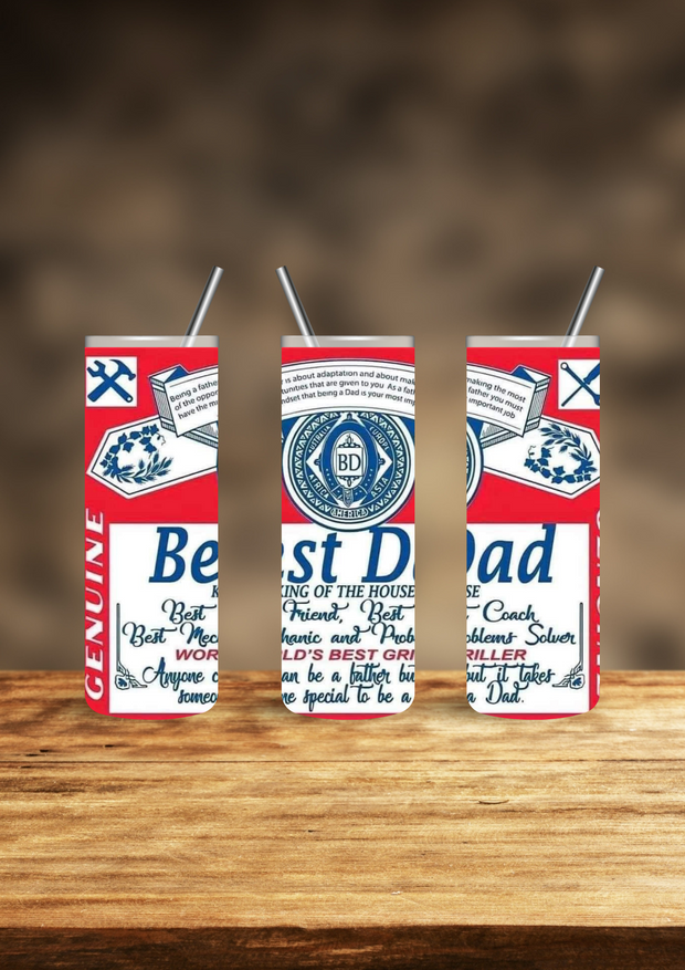 Best Dad Beer Can