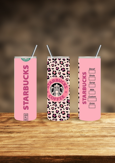 Starbucks: Pink Leopard