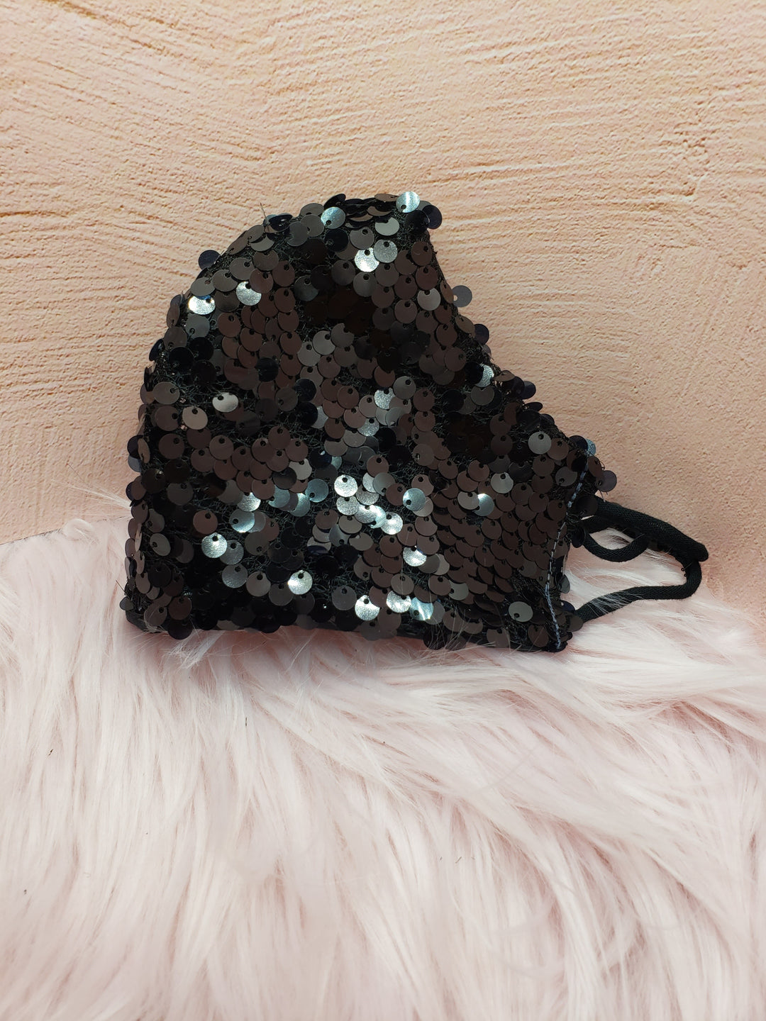 Black Sequins Mask - Craft Chic Shop 