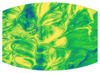 Green & Yellow pour - Craft Chic Shop 