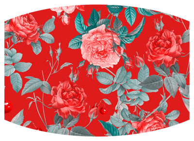 Red Floral - Craft Chic Shop 