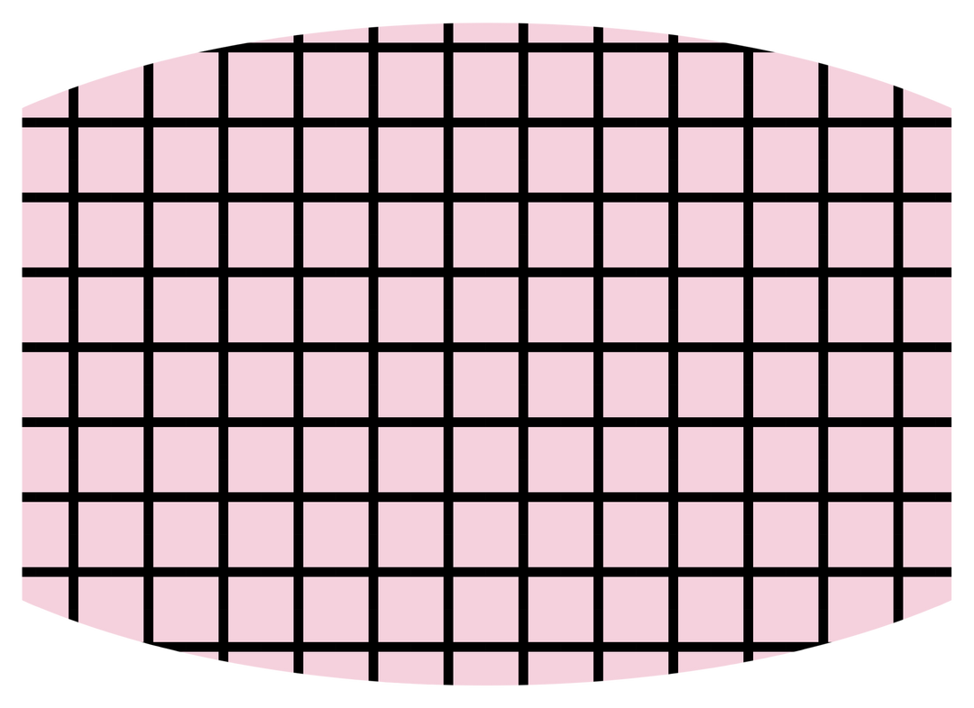 Pink w/ Black grid - Craft Chic Shop 