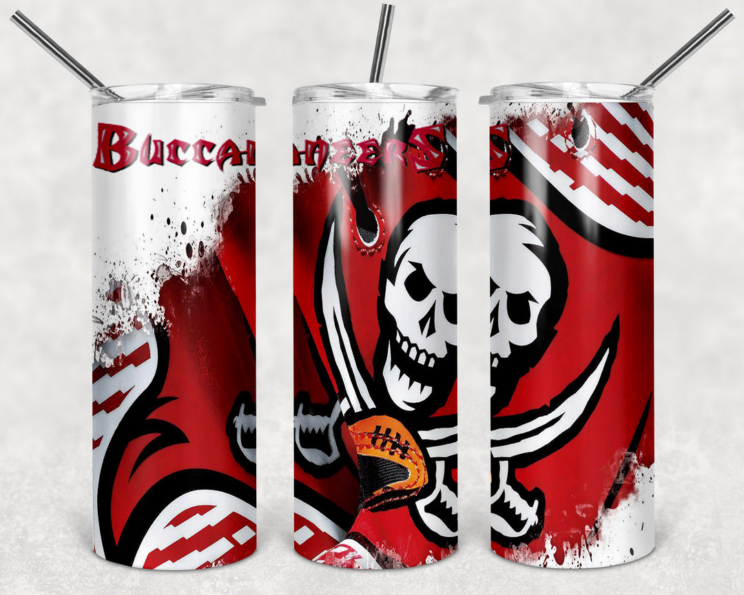 Tampa Bay Buccaneers-20oz Tumbler - Craft Chic Shop 