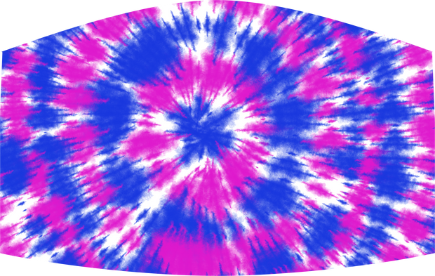 Pink & Blue Tie Dye - Craft Chic Shop 