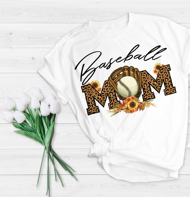 Baseball Mom-Leopard - Craft Chic Shop 