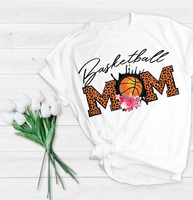 Basketball Mom-Leopard - Craft Chic Shop 